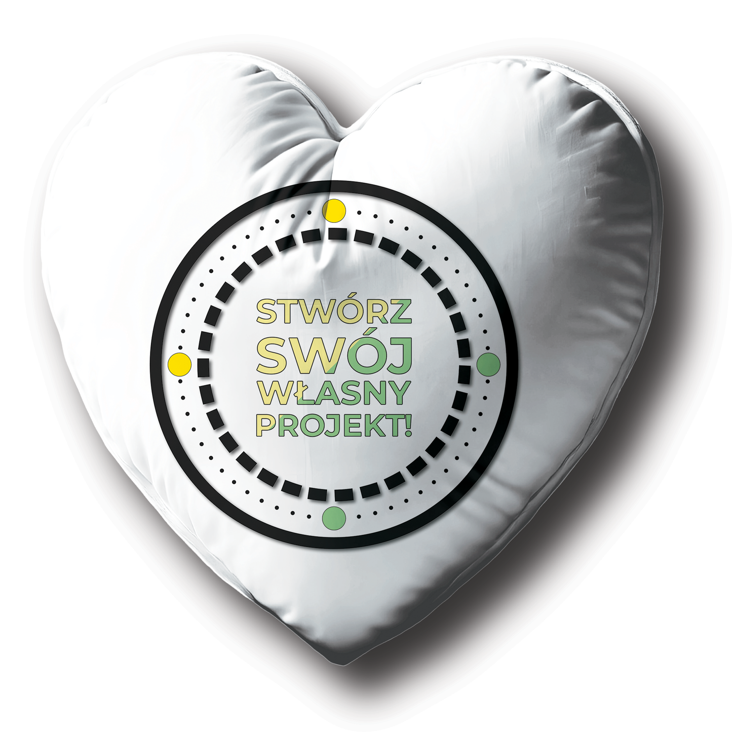 Personalized heart pillow