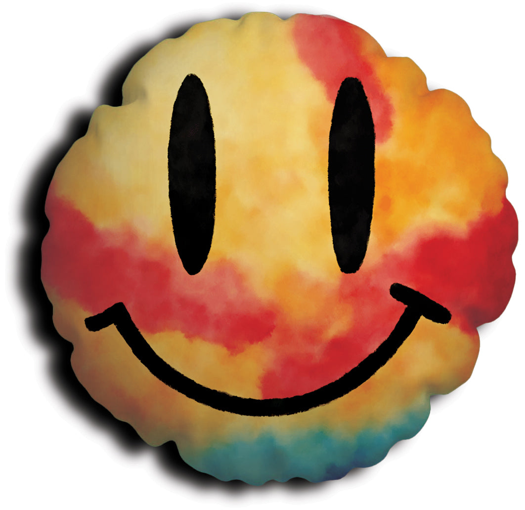 Poduszka okrągła - uśmiech