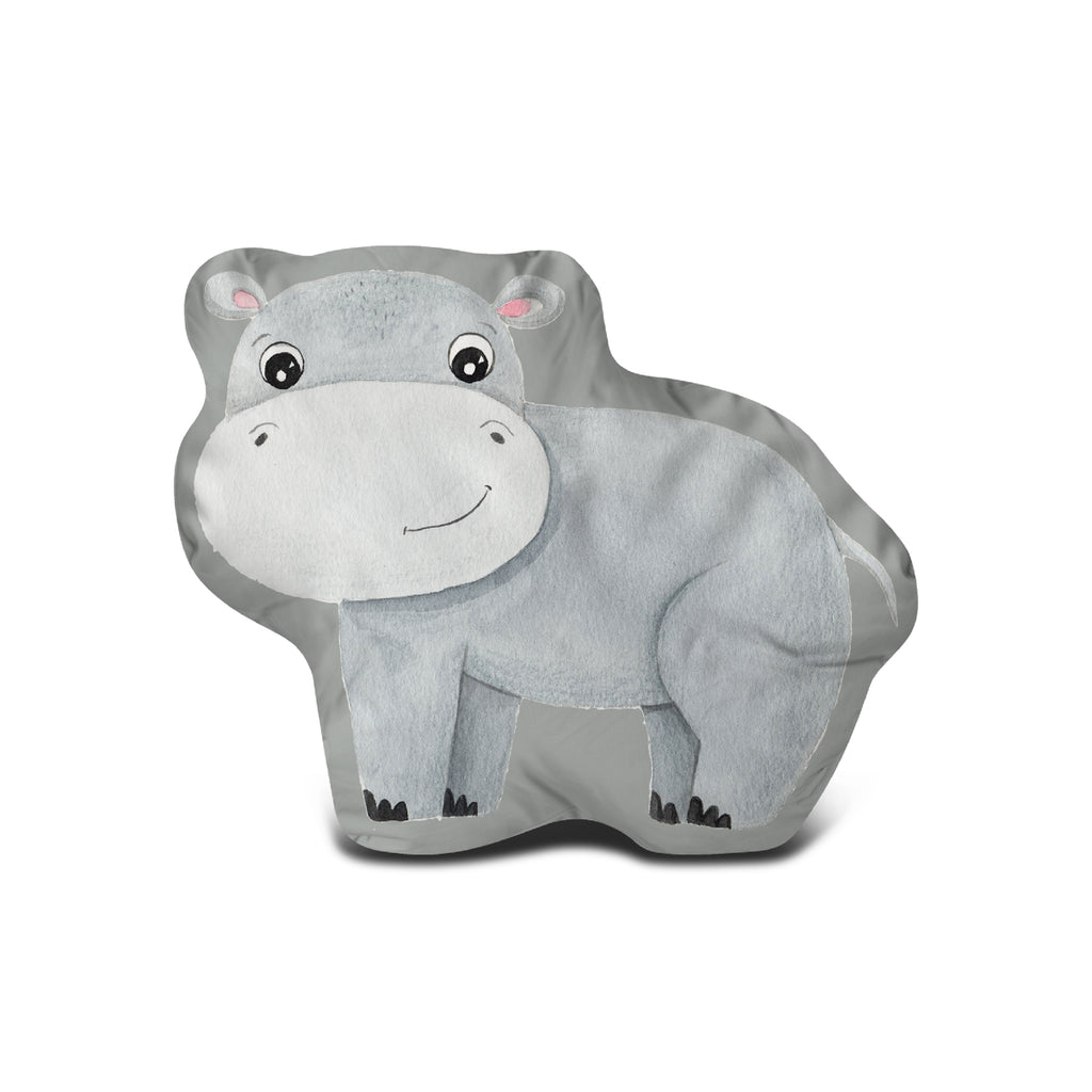 Pillow - Hippopotamus cuddly toy