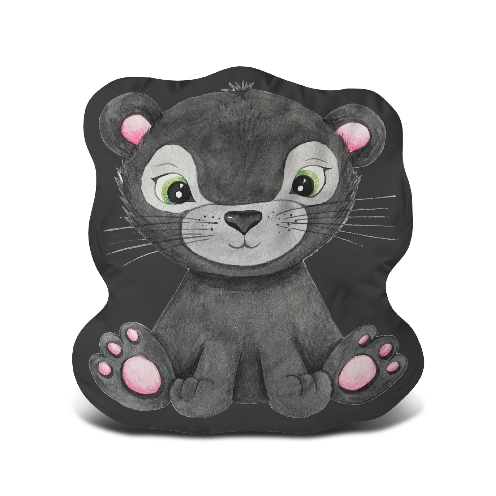 Pillow - Panther cuddly toy