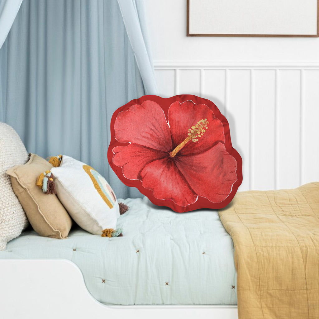 Pillow - Red Flower Cuddly Toy