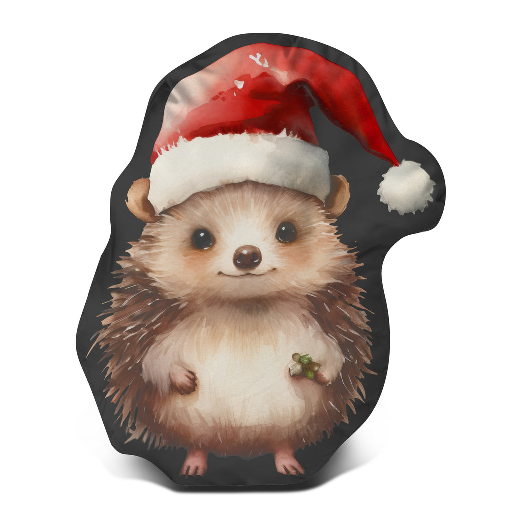 Pillow - Winter Hedgehog cuddly toy